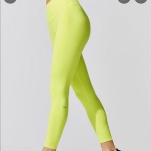 Alo 7/8 high-waist leggings.